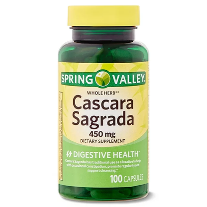 Cascara Sagrada 450 mg 100 capsulas