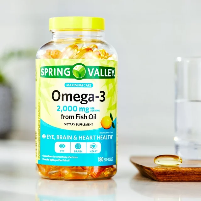 Omega 3 2,000mg 180 softgels