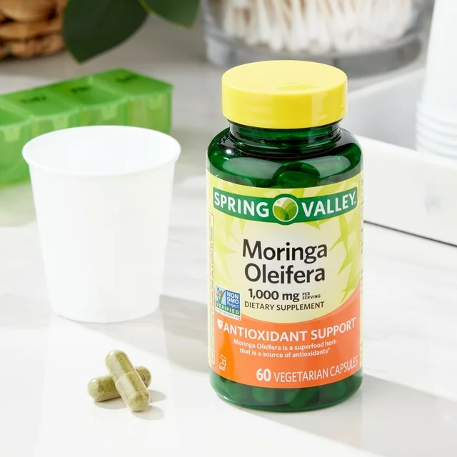 Moringa Oleifera 1,000mg 60 Capsulas