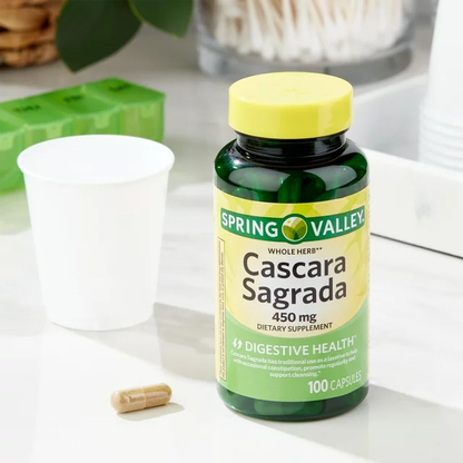 Cascara Sagrada 450 mg 100 capsulas