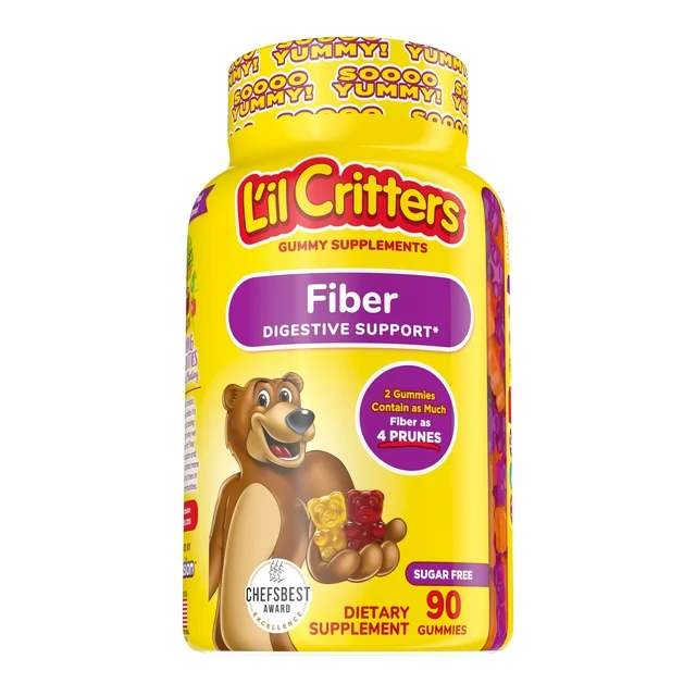 Fibra Soporte Digestivo Lil Critters 90 Gomitas