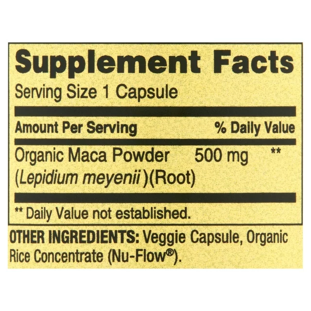 Maca 500mg 90 Capsulas