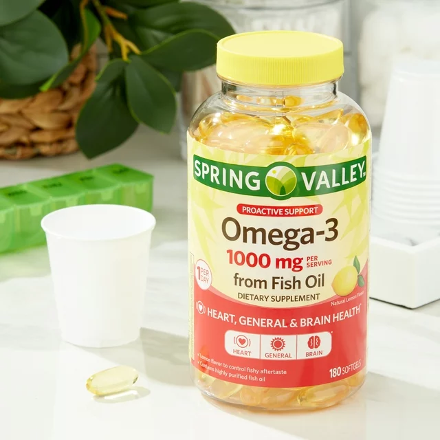 Omega 3 1,000mg 180 softgels