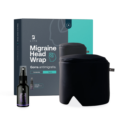 Migraine Head Wrap - Gorra de Gel Refrescante